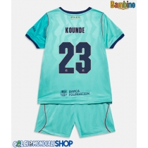 Maglie da calcio Barcelona Jules Kounde #23 Terza Maglia Bambino 2026-27 Manica Corta + Pantaloni corti)